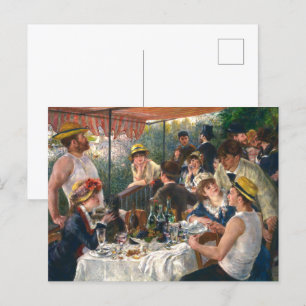 Luncheon of the Boating Party Renoir Vykort