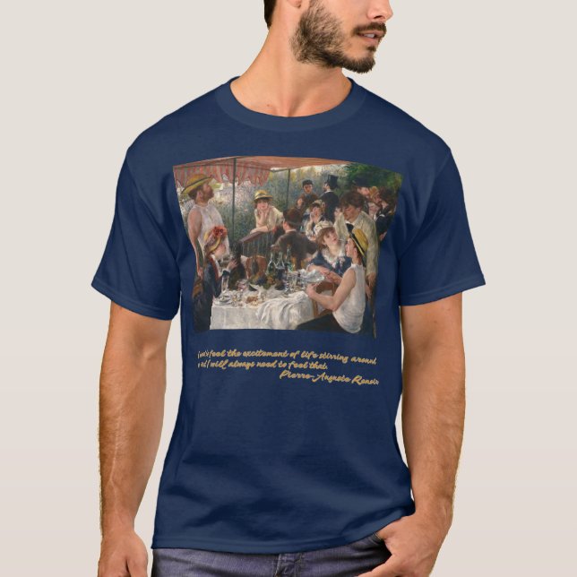 Luncheon of the Boating Party T Shirt (Framsida)