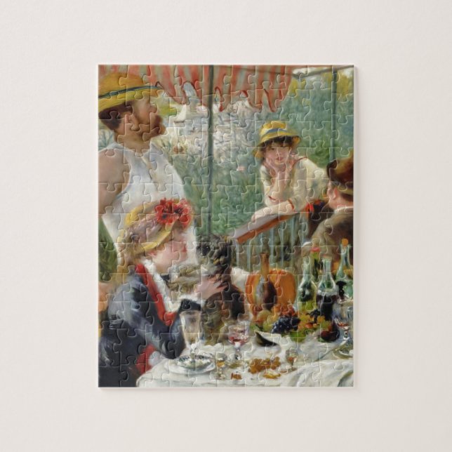 Luncheon of the Boating Party Vintage Renoir Pussel (Vertikal)