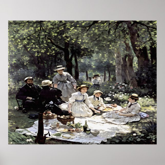 Luncheon på Grass Poster (Framsidan)