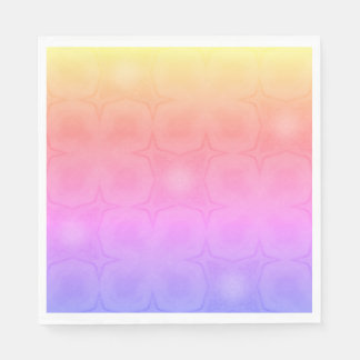 Luncheon Paper Napkins in pink purple yellow Pappersservett