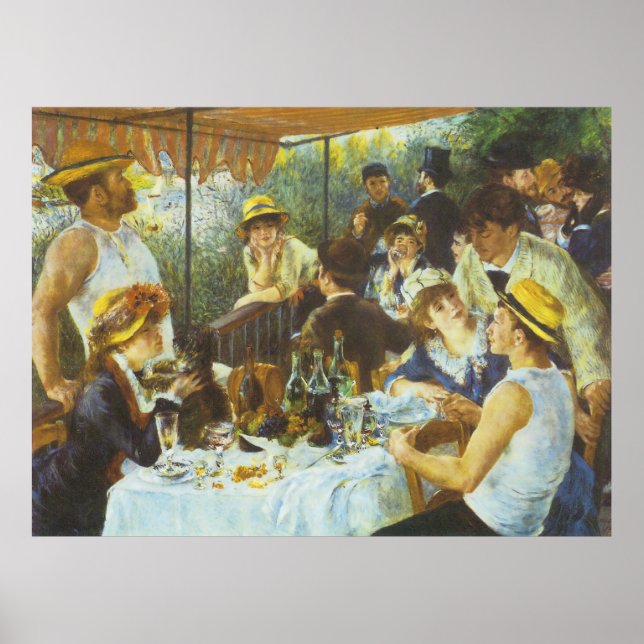 Luncheon, Pierre-Auguste Renoir Poster (Framsidan)
