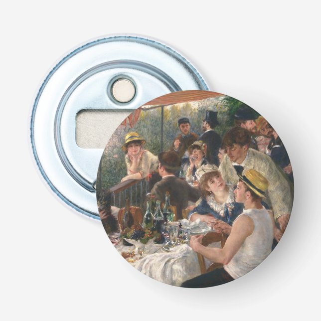Luncheon the Boating Party - Auguste Renoir Flasköppnare (Framsidan)