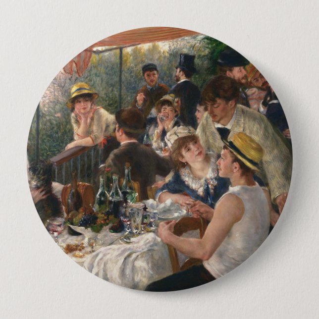Luncheon the Boating Party - Auguste Renoir Knapp (Framsida)