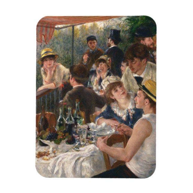 Luncheon the Boating Party - Auguste Renoir Magnet (Vertikal)