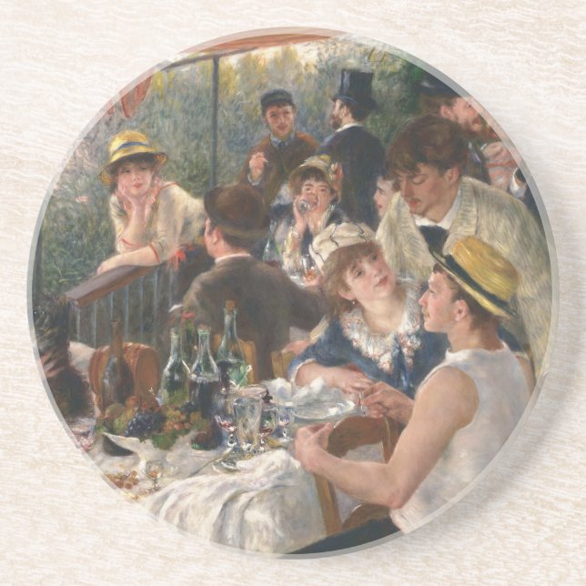 Luncheon the Boating Party - Auguste Renoir Underlägg (Framsidan)
