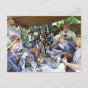 Luncheon the Boating Party av Seward Johnson Inbjudan Vykort