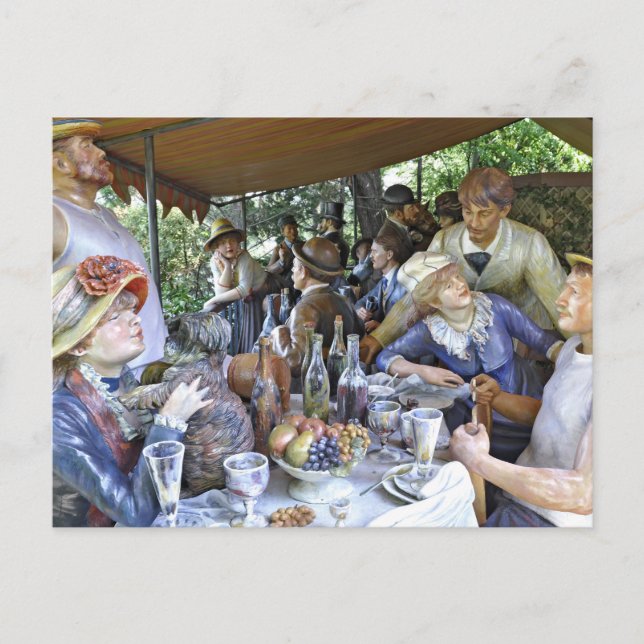 Luncheon the Boating Party av Seward Johnson Inbjudan Vykort (Framsida)