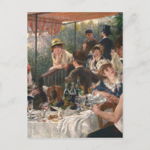Luncheon the Boating Party - Renoir Inbjudan Vykort