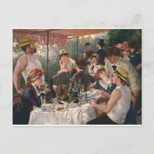 Luncheon the Boating Party - Renoir Vykort (Framsida)