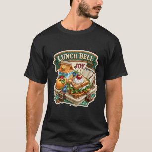 Lunchklockans Glädje Rolig Skollunchlåda Smörgås M T Shirt