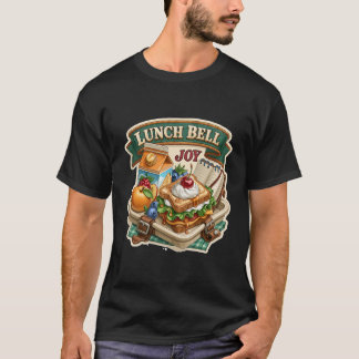 Lunchklockans Glädje Rolig Skollunchlåda Smörgås M T Shirt