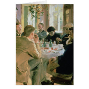 Lunchtime 1883 hälsningskort