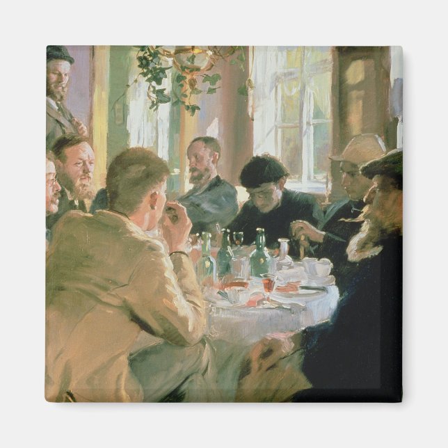 Lunchtime, 1883 magnet (Framsidan)