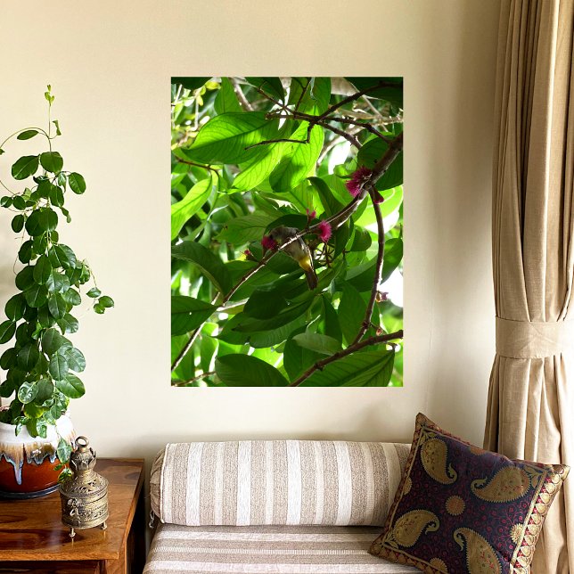 Lunchtime vid Träd Canvastryck (Skapare uppladdad)