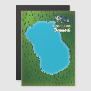 Lund Fjord Danmark karta