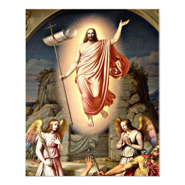 Lund - Resurrection (Altarpart), bra konst Fototryck (Framsidan)