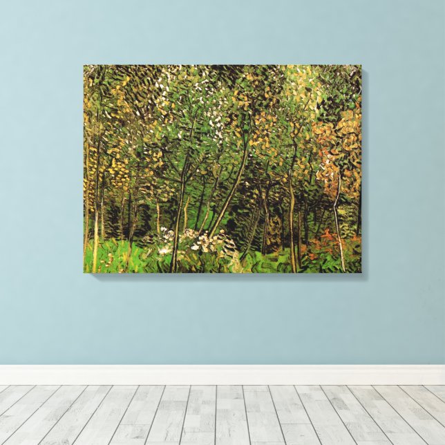 Lunden av Vincent van Gogh Canvastryck (Insitu (trägolv))
