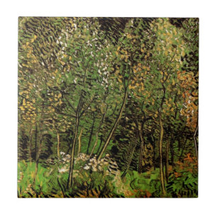 Lunden av Vincent van Gogh Kakelplatta