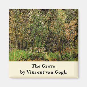 Lunden av Vincent van Gogh Magnet