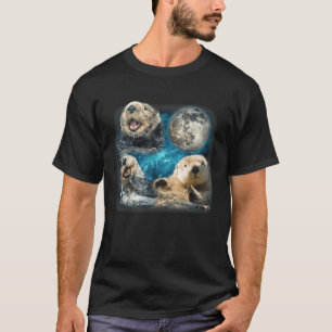 Lundiga havssontrar med Måne-membran för Fam T Shirt