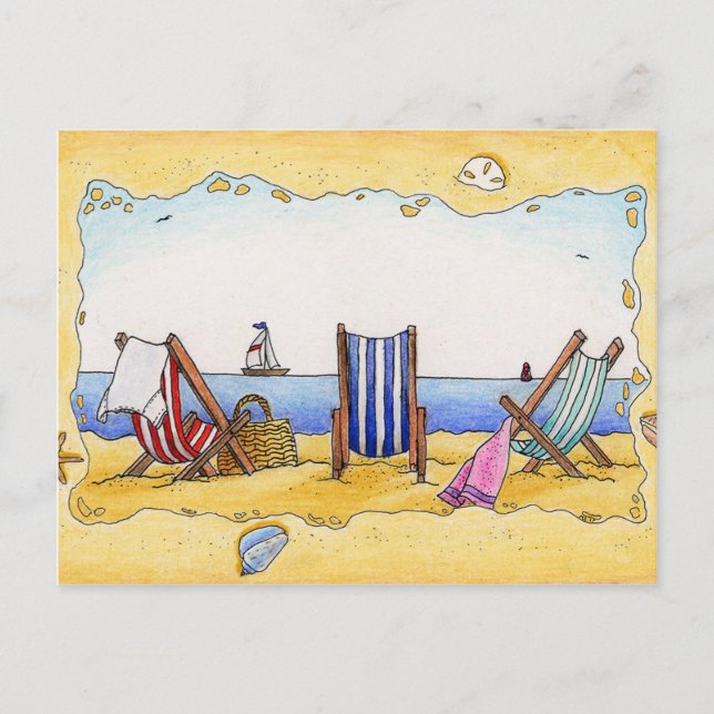 Lundstolar - vykort (Framsida)