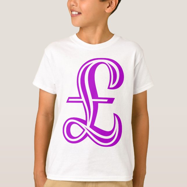 Lundtecken - Lila T-shirt (Framsida)