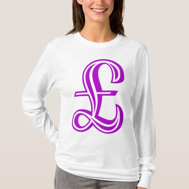 Lundtecken - Lila Tee (Framsida)