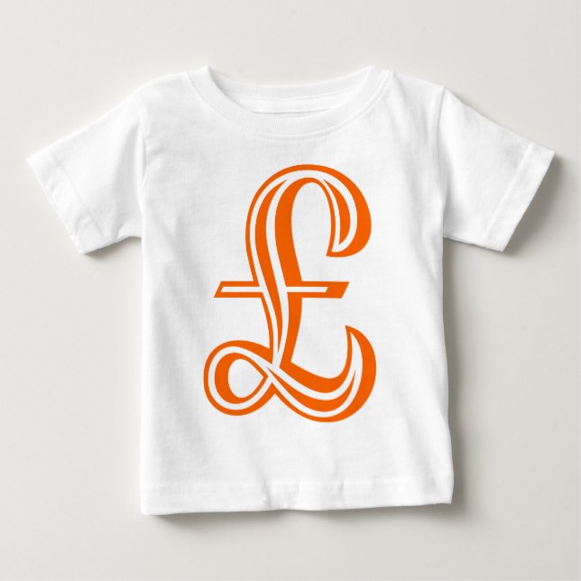 Lundtecken - Orange Tee Shirt (Framsida)