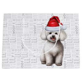 Lundtig jul Bichon Frise Hund