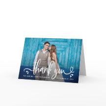 Lune och charm | Bröllop tack med foto