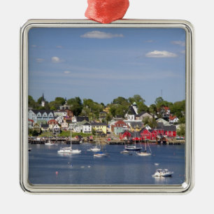 Lunenberg, Nova Scotia, Kanada. 2 Julgransprydnad Metall