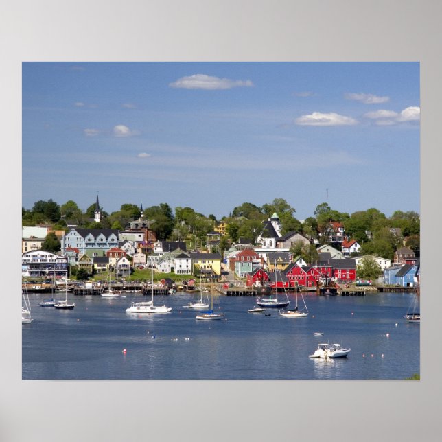 Lunenberg, Nova Scotia, Kanada. 2 Poster (Framsidan)