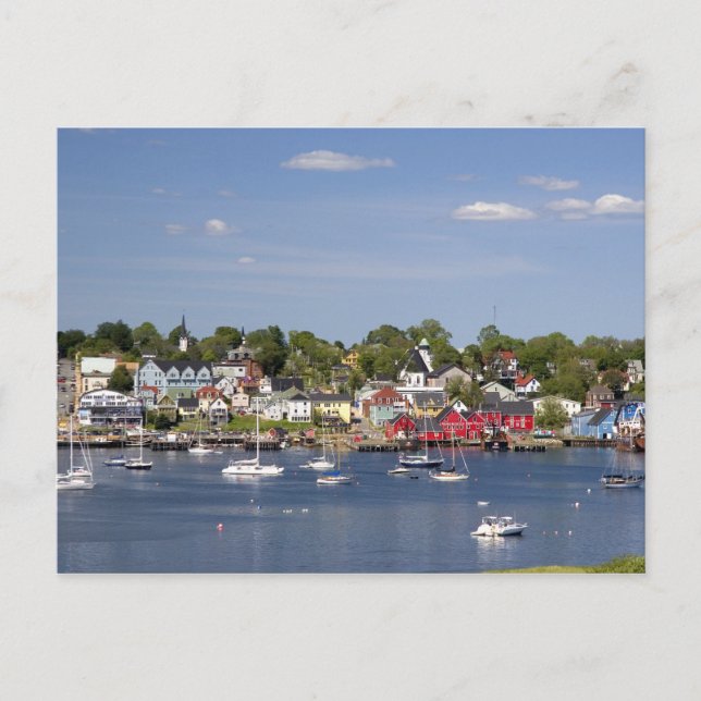 Lunenberg, Nova Scotia, Kanada. 2 Vykort (Framsida)