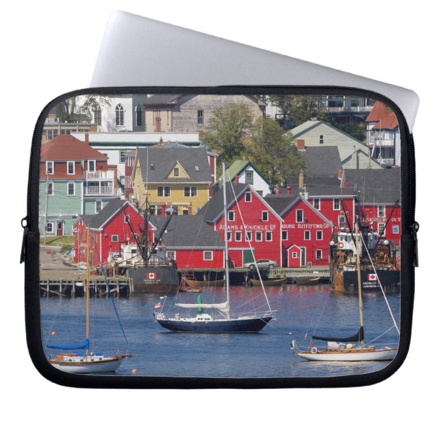 Lunenberg, Nova Scotia, Kanada. 3 Laptop Fodral (Framsidan)
