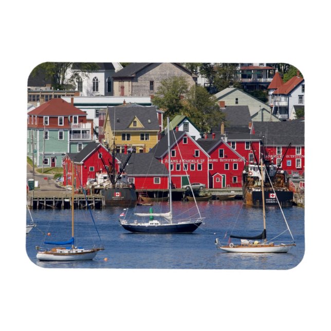 Lunenberg, Nova Scotia, Kanada. 3 Magnet (Horisontell)