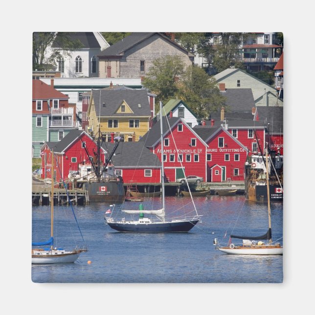Lunenberg, Nova Scotia, Kanada. 3 Magnet (Framsidan)