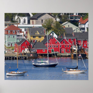 Lunenberg, Nova Scotia, Kanada. 3 Poster