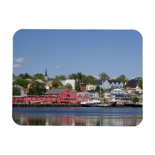 Lunenberg, Nova Scotia, Kanada. 4 Magnet (Horisontell)