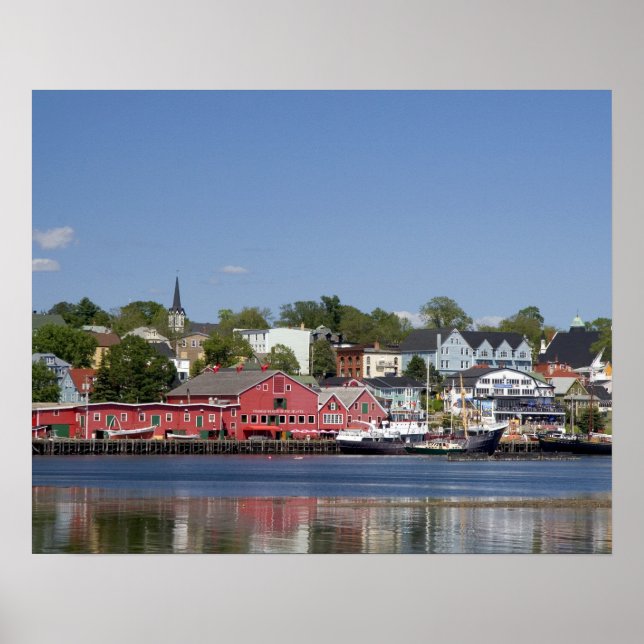 Lunenberg, Nova Scotia, Kanada. 4 Poster (Framsidan)