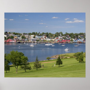 Lunenberg, Nova Scotia, Kanada. Poster