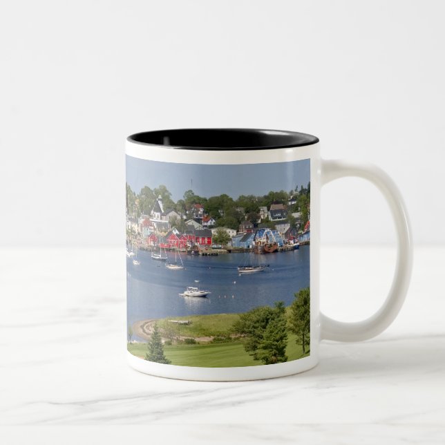 Lunenberg, Nova Scotia, Kanada. Två-Tonad Mugg (Höger)