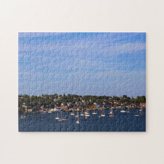 Lunenbourg hamn pussel (Horisontell)