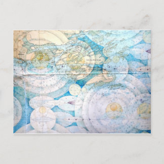 Lunenburg Bay, Nova Scotia Greeting Card. Vykort