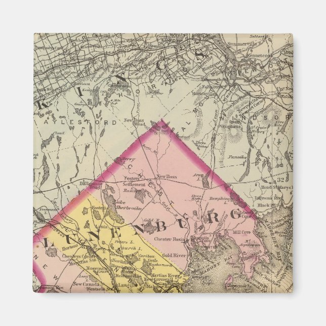 Lunenburg Co, NS Magnet (Framsidan)