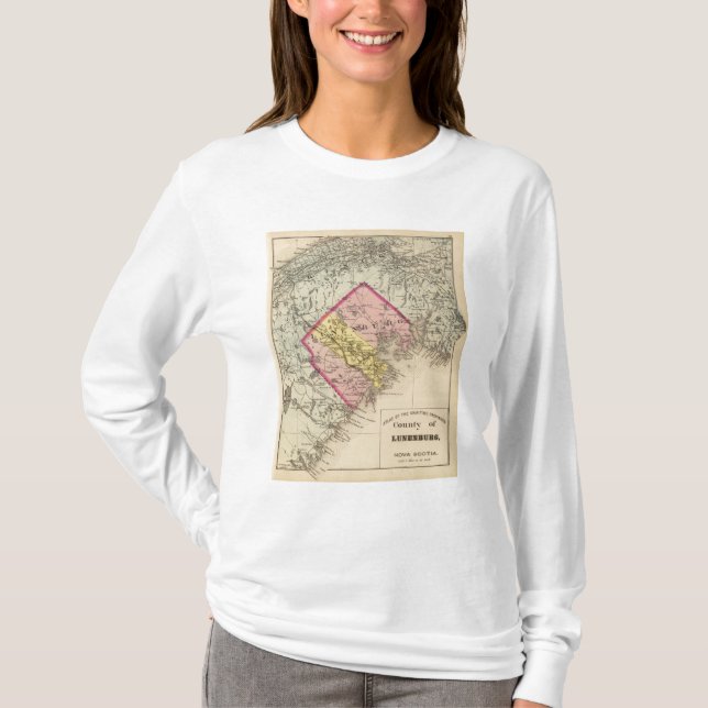 Lunenburg Co, NS T Shirt (Framsida)