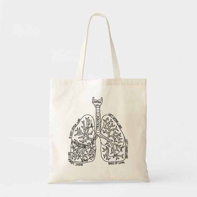 Lung Anatomy Pulmonolog Cystic Fibrosis Asthma Tygkasse (Framsidan)