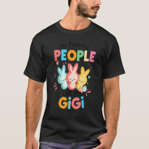 Lung Bunny Rabbit Mina favoriter kallar mig Gram T Shirt