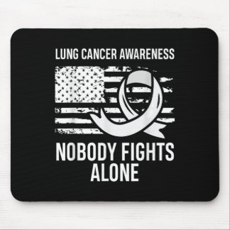 Lung Cancer Awareness Ingen slåss mot Ensam Americ Musmatta