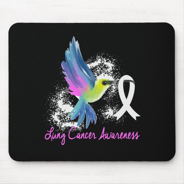 Lung Cancer Awareness Pearl Ribbon Musmatta (Framsidan)